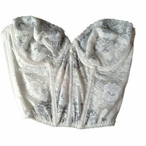 Backless by smoothie white corset size 36C